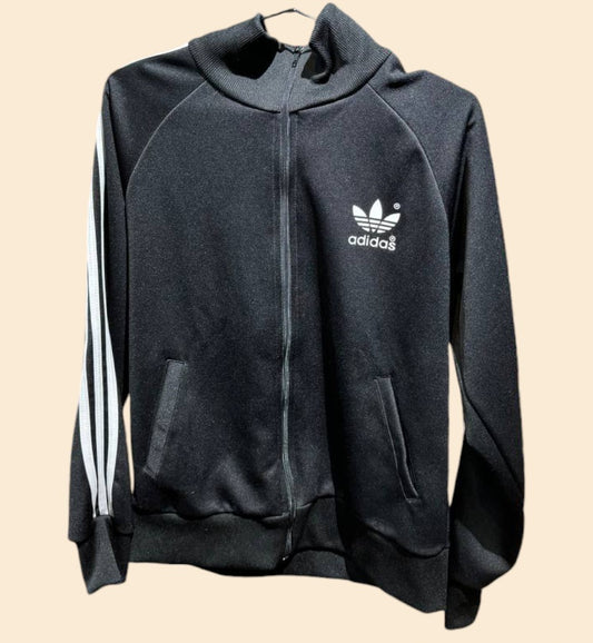 ADIDAS LONG SLEEVES BLACK TRACKSUIT