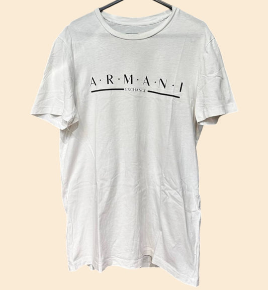 ARMANI EXCHANGE CHEST LOGO SLIM FIT SHIRT