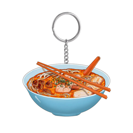 Laksa Keychain