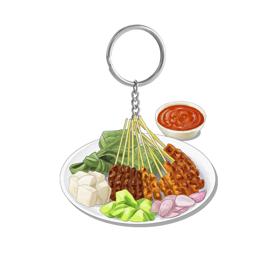 Satay Keychain