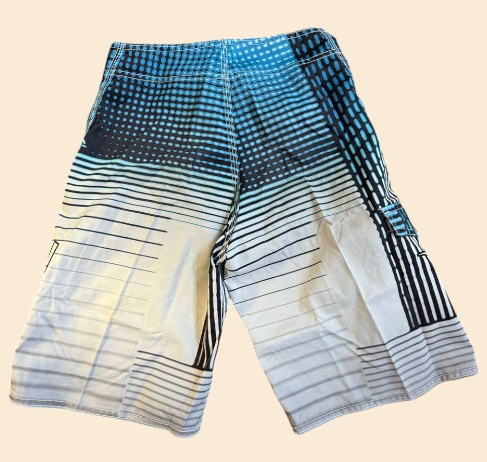 RIP CURL MEN'S SURFING SHORTS IN BLUE & WHITE