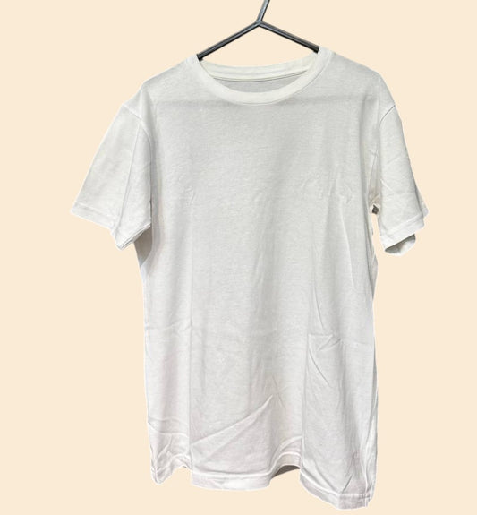 UNIQLO WHITE PLAIN T-SHIRT